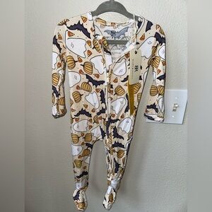 Bums & Roses 6-9m Hide and Ghost Seek footie